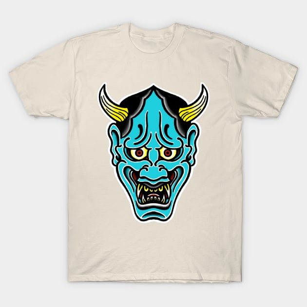 Japanese Hannya mask. T-Shirt by Jamiee6610